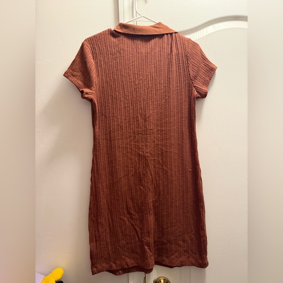 Wild Fable Ribbed Button-Front Dress - Picture 2 of 3